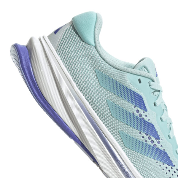 Adidas Women's Supernova Rise - Semi Flash Aqua/Cobalt Blue/Blue Spark Met. - Image 7