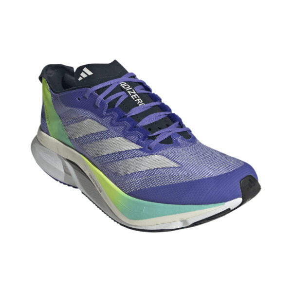 Adidas Men's Adizero Boston 12 - Cobalt Blue/Zero Metalic/Lucid Blue - Image 3