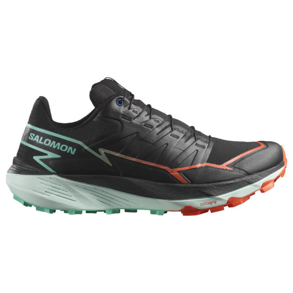 Salomon Men's Thundercross - Black/Cherry Tomato/Electric Green