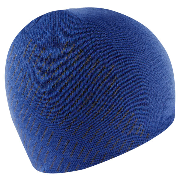 Ronhill Classic Beanie - Cobalt/Charcoal - Image 2