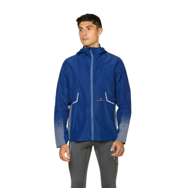 Ronhill Men's Tech Reflect Jacket - Ocean/Reflect - Image 3