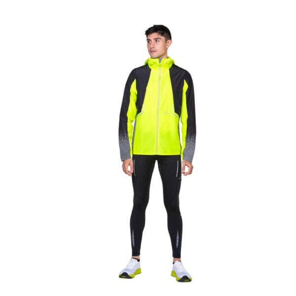 Ronhill Men's Tech Reflect Jacket - FlYellow/Blck/Reflect - Image 5