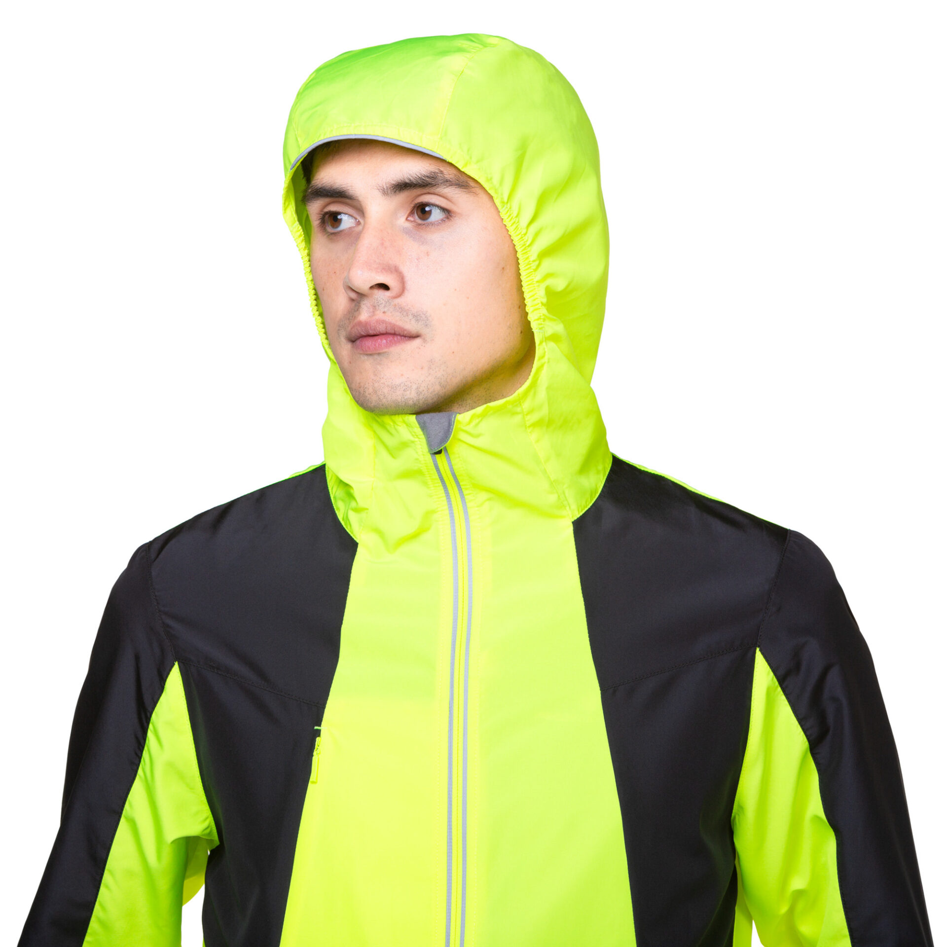 Ronhill Men's Tech Reflect Jacket - FlYellow/Blck/Reflect. - Image 6