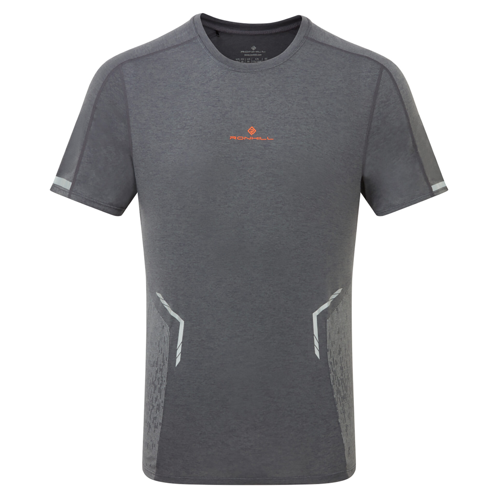 Ronhill Men's Tech Reflect S/S Tee - Iron/Reflect