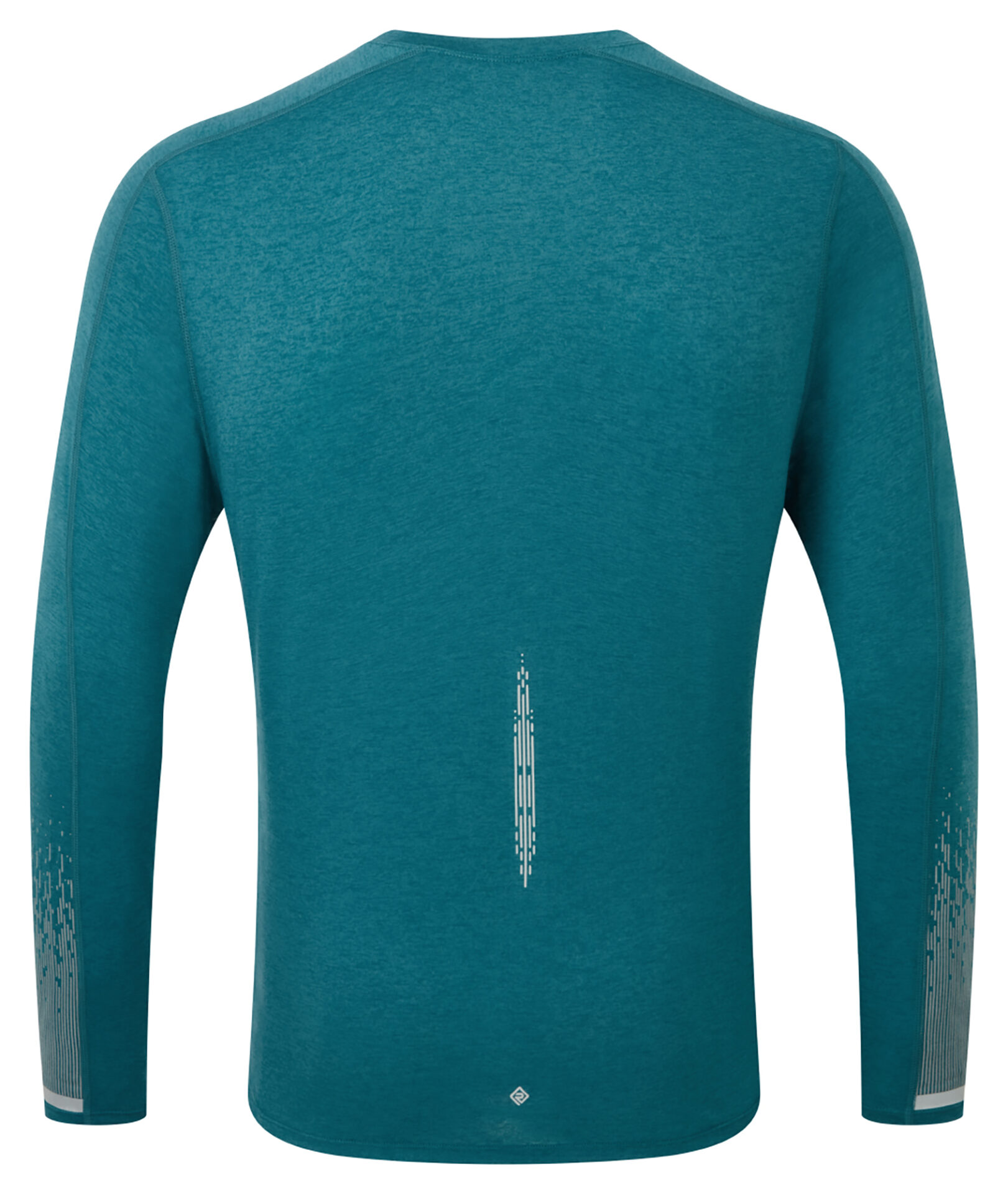 Ronhill Men's Tech Reflect L/S Tee - Deep Teal/Reflect - Image 2