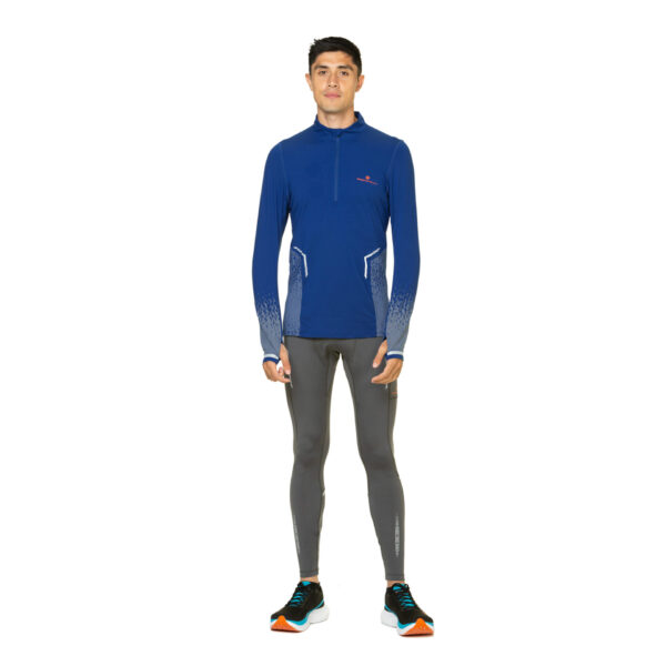 Ronhill Men's Tech Reflect 1/2 Zip - Ocean/Reflect - Image 3