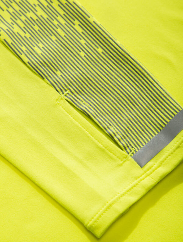 Ronhill Men's Tech Reflect 1/2 Zip - Fluo Yellow/Reflect - Image 8