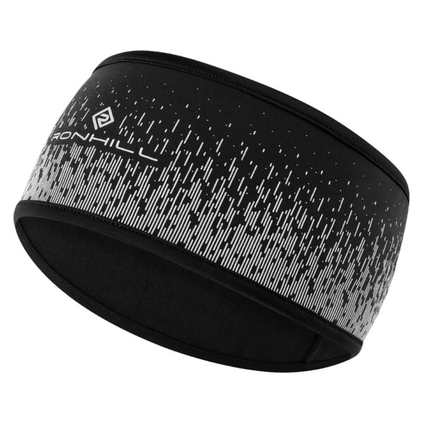 Ronhill Reflect Headband - Black/Reflect