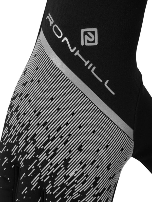 Ronhill Reflect Glove - Black/Reflect - Image 3