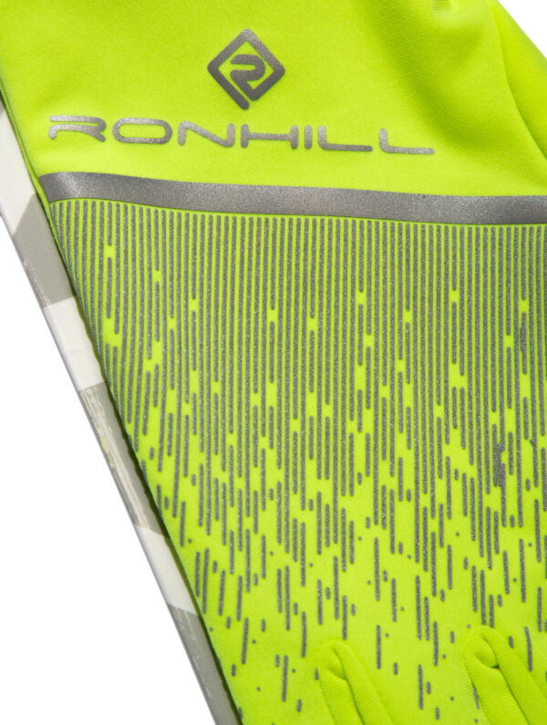 Ronhill Reflect Glove - Fluo Yellow/Reflect - Image 4