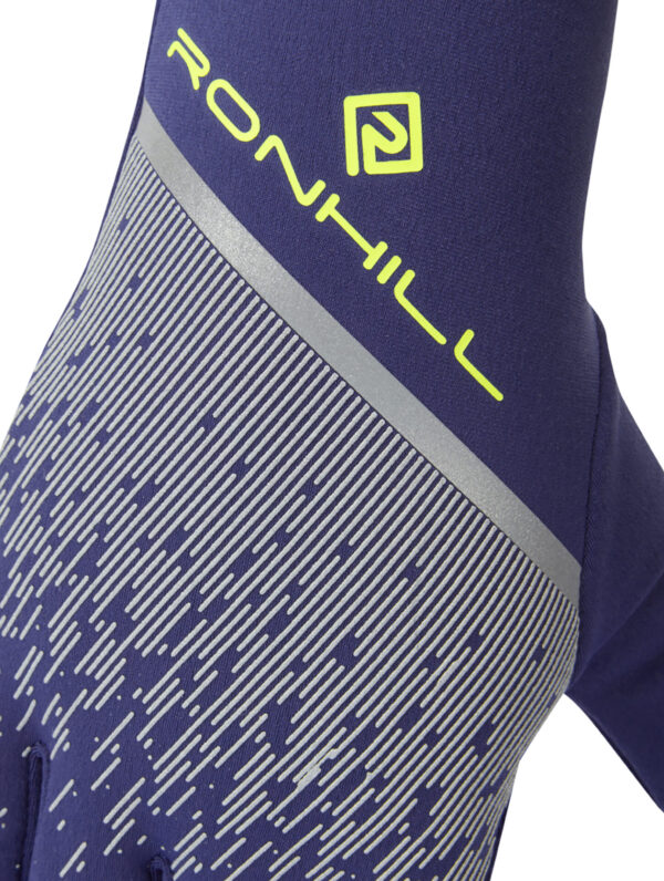 Ronhill Reflect Glove - Deep Ocean/Reflect - Image 3
