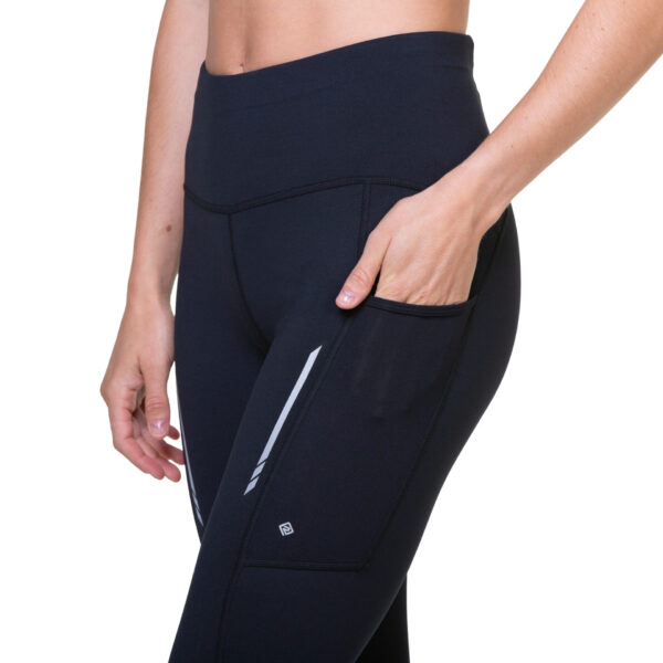 Ronhill Women's Tech Reflect Tight - Black/Reflect - Image 6
