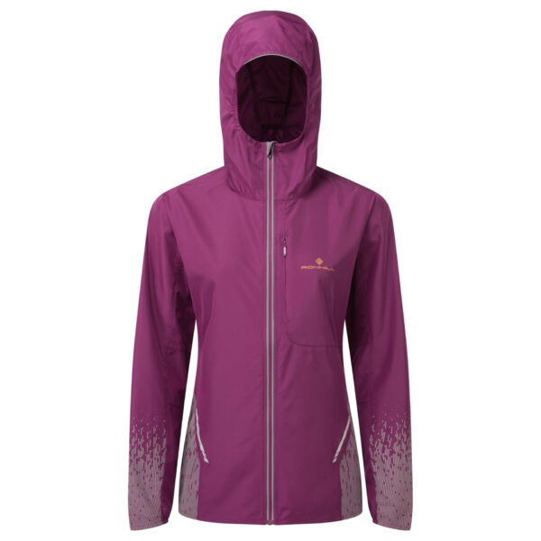 Ronhill Women's Tech Reflect Jacket - Blackcurrant/Reflect