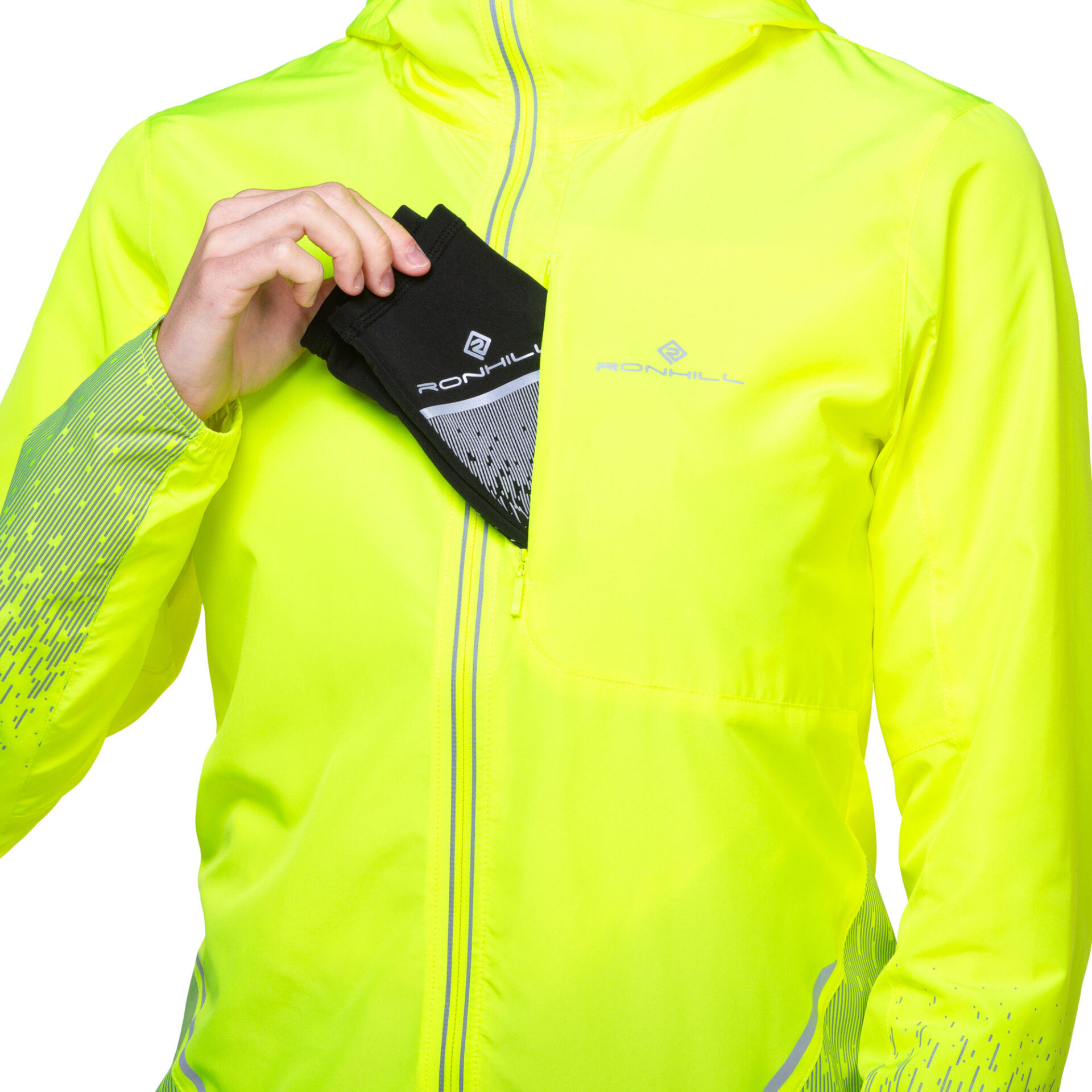 Ronhill Women's Tech Reflect Jacket - Fluo Yellow/Reflect - Image 7