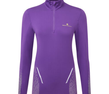 Ronhill Women's Tech Reflect 1/2 Zip - Regal Purple/Reflect