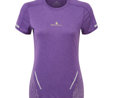 Ronhill Women's Tech Reflect S/S Tee - Regal Purple/Reflect