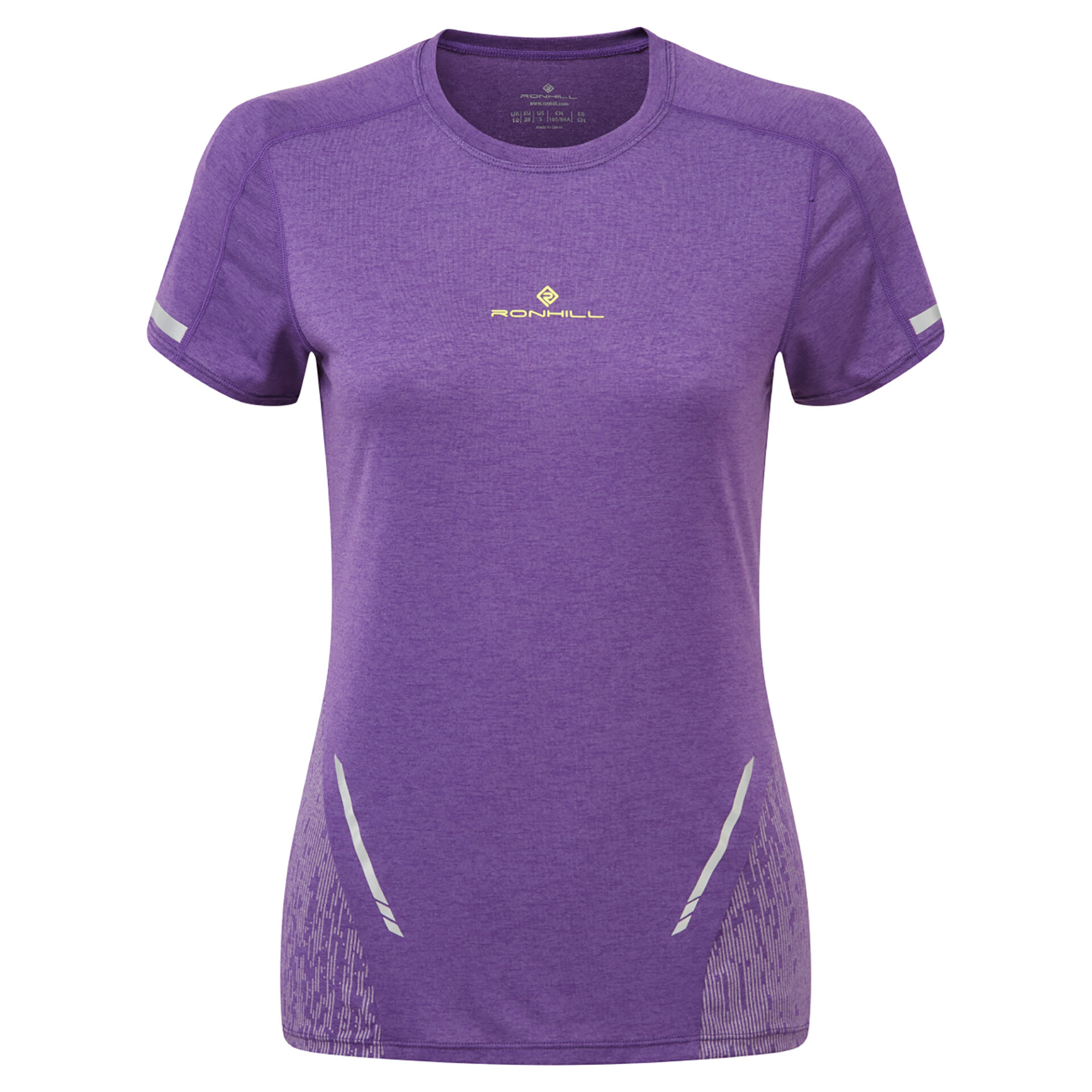 Ronhill Women's Tech Reflect S/S Tee - Regal Purple/Reflect