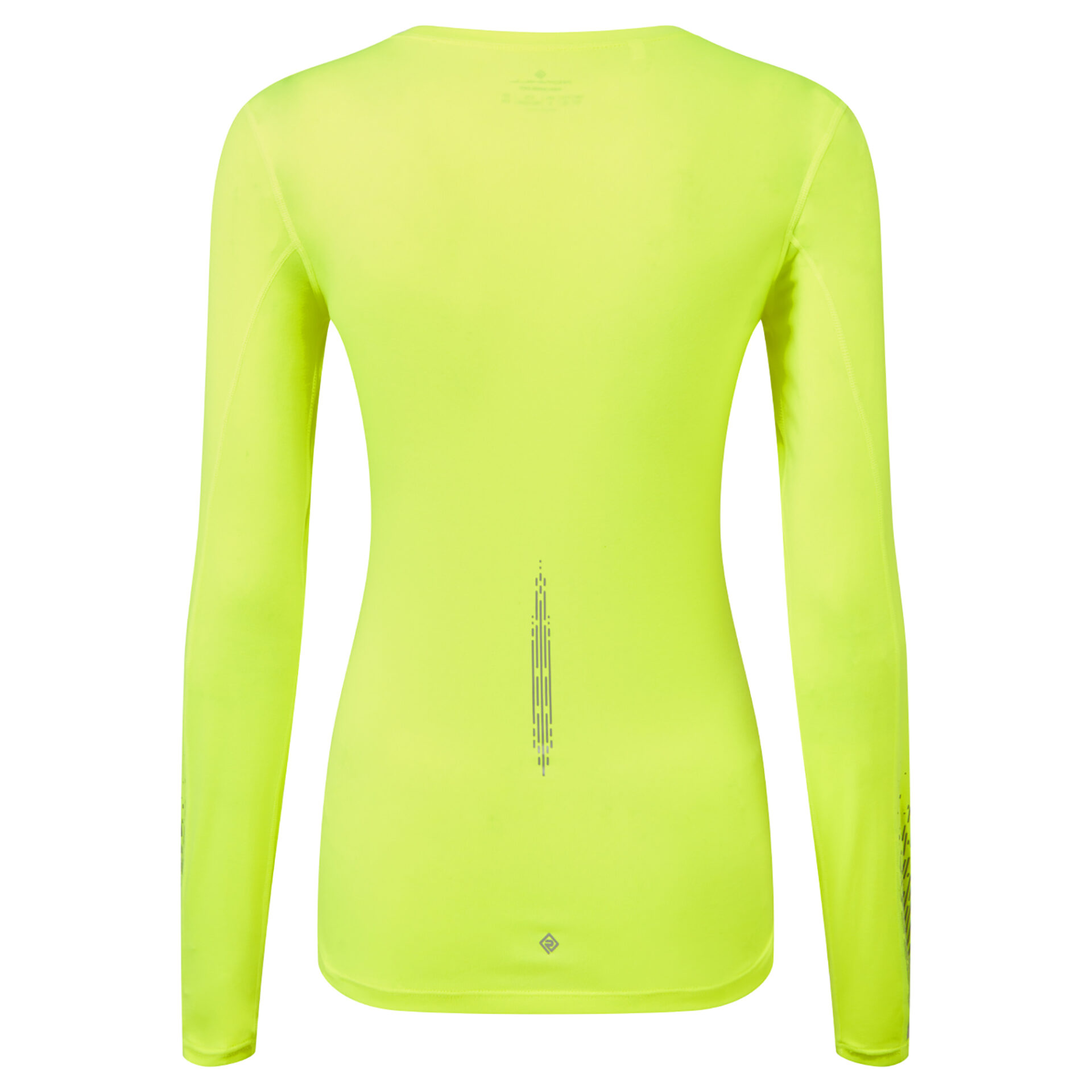 Ronhill Women's Tech Reflect L/S Tee - Fluo Yellow/Reflect - Image 2