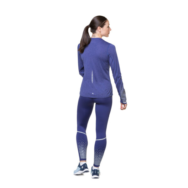 Ronhill Women's Tech Reflect L/S Tee - Deep Ocean/Reflect - Image 6