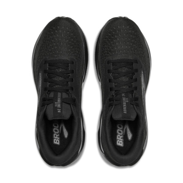 Brooks Men's Adrenaline GTS 24 Wide - Black/Black/Ebony - Image 5