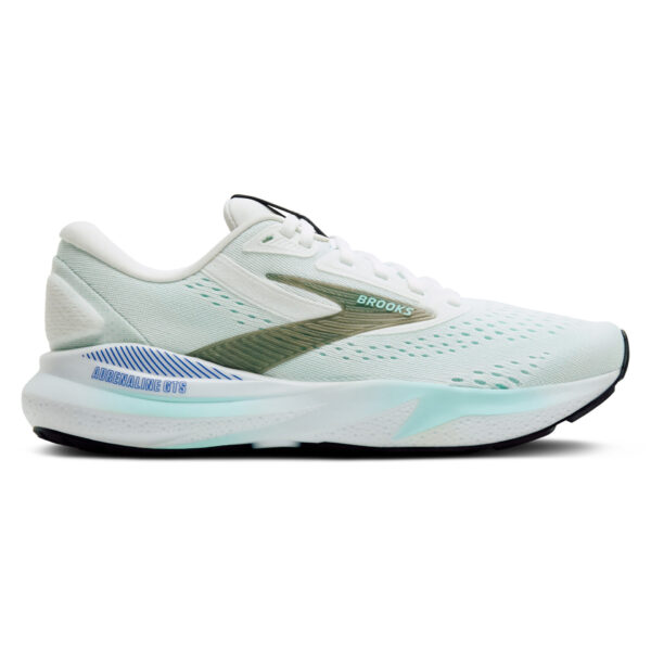 Brooks Women's Adrenaline GTS 24 - White/Limpet Shell/Amparo