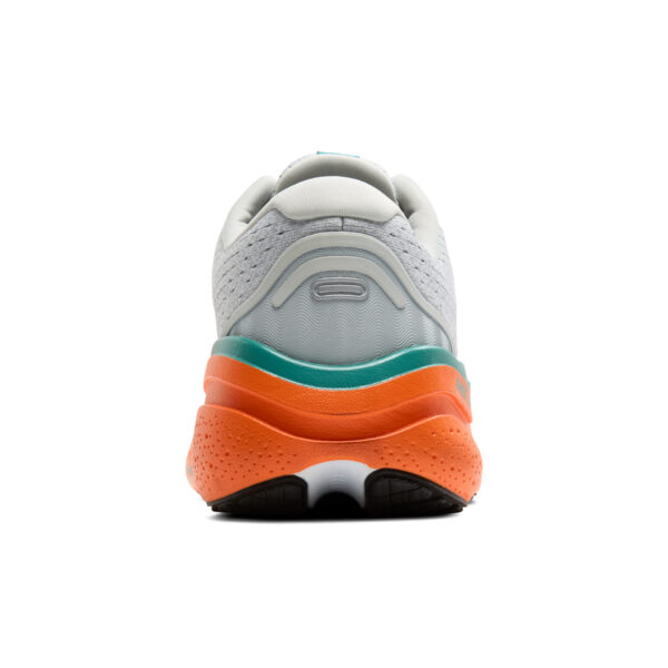 Brooks Men's Ghost Max 2 - Oyster Mushroom/Orange/Teal - Image 7