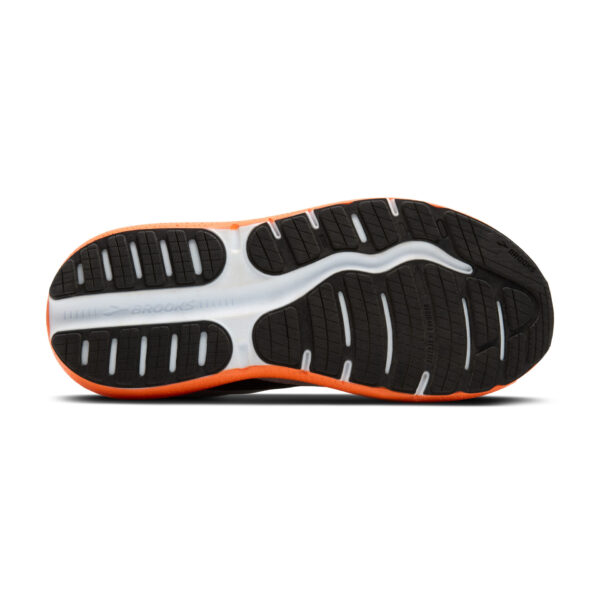 Brooks Men's Ghost Max 2 - Oyster Mushroom/Orange/Teal - Image 6