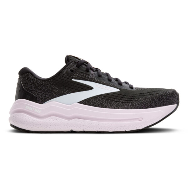Brooks Women's Ghost Max 2 - Black/White/Orchid Ice