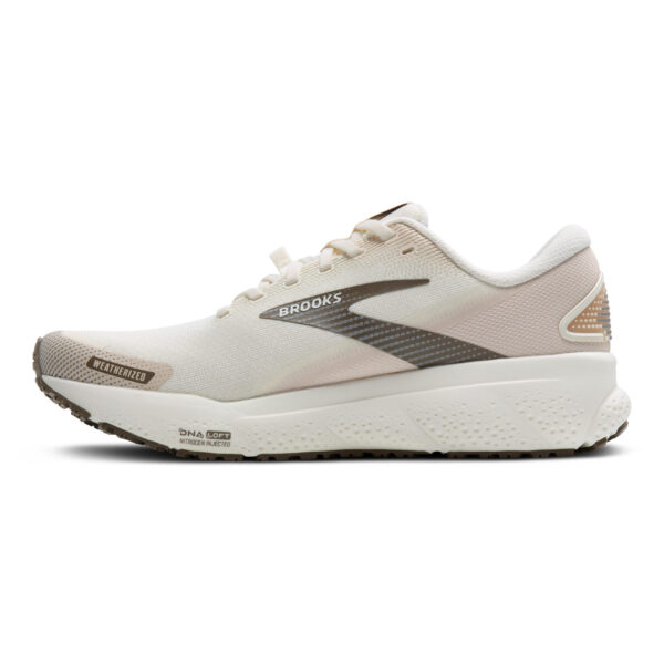 Brooks Women's Ghost 16 Weatherized - Almond Peach/Coconut/Falcon - Image 2