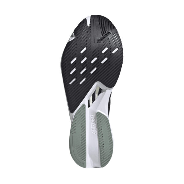 Adidas Men's Adizero Boston 12 - Aurora Ink/Silver Metallic/Pulse Lime - Image 5