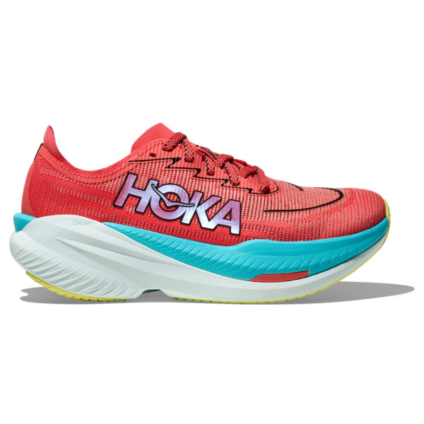 Hoka Women's Mach X 2 - Grapefruit/Electric Coral