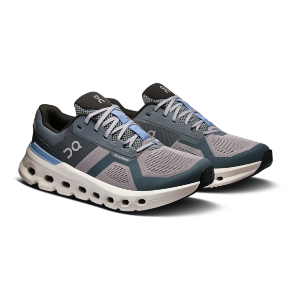 On Running Men's Cloudrunner 2 - Alloy/Chambray - Image 3