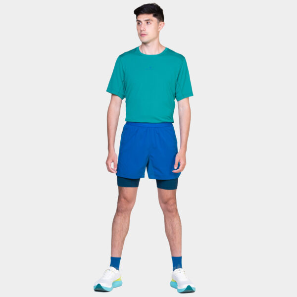 Ronhill Men's Tech 5" Twin Short - Seafaring/Dark Navy - Image 7