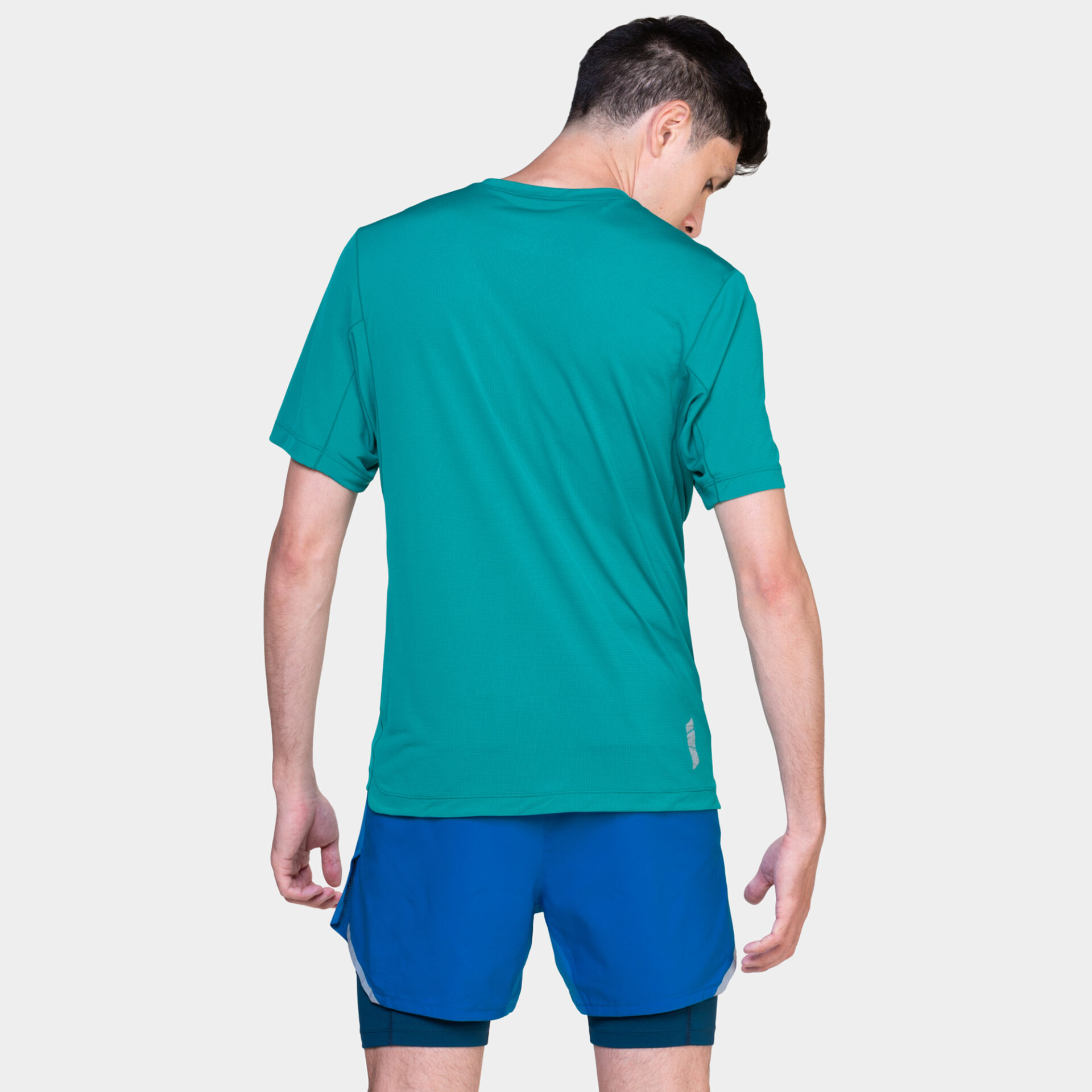 Ronhill Men's Tech Short Sleeve Tee - Deep Laguna/Seafaring - Image 2