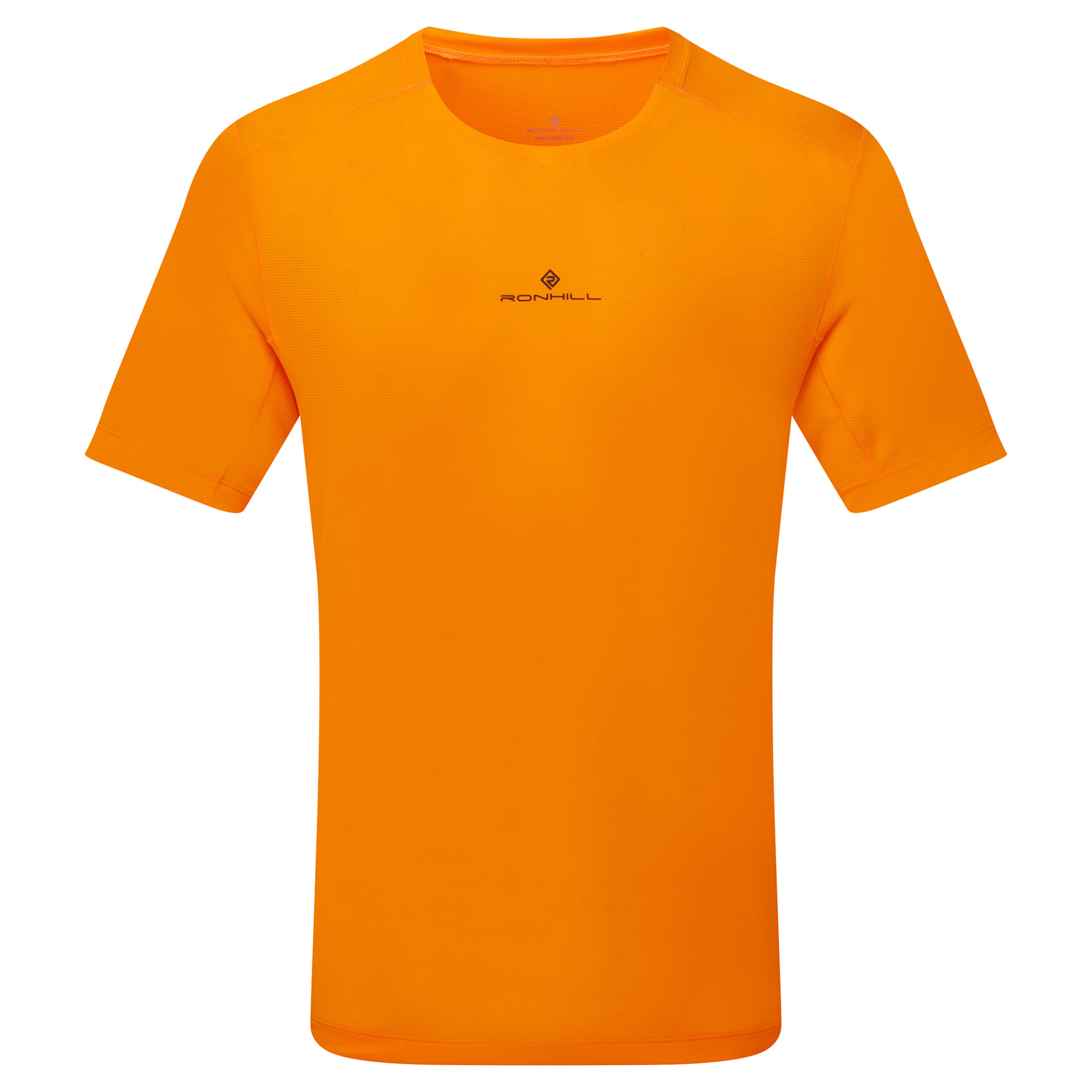 Ronhill Men's Tech Short Sleeve Tee - Tangelo/Black - Image 4