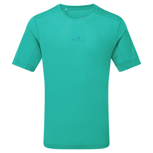 Ronhill Men's Tech Short Sleeve Tee - Deep Laguna/Seafaring - Image 3