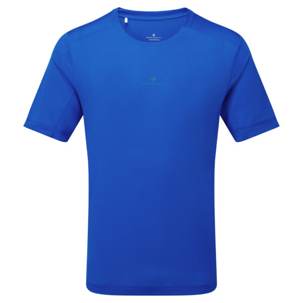 Ronhill Men's Tech Short Sleeve Tee - Seafaring/Deep Laguna - Image 4