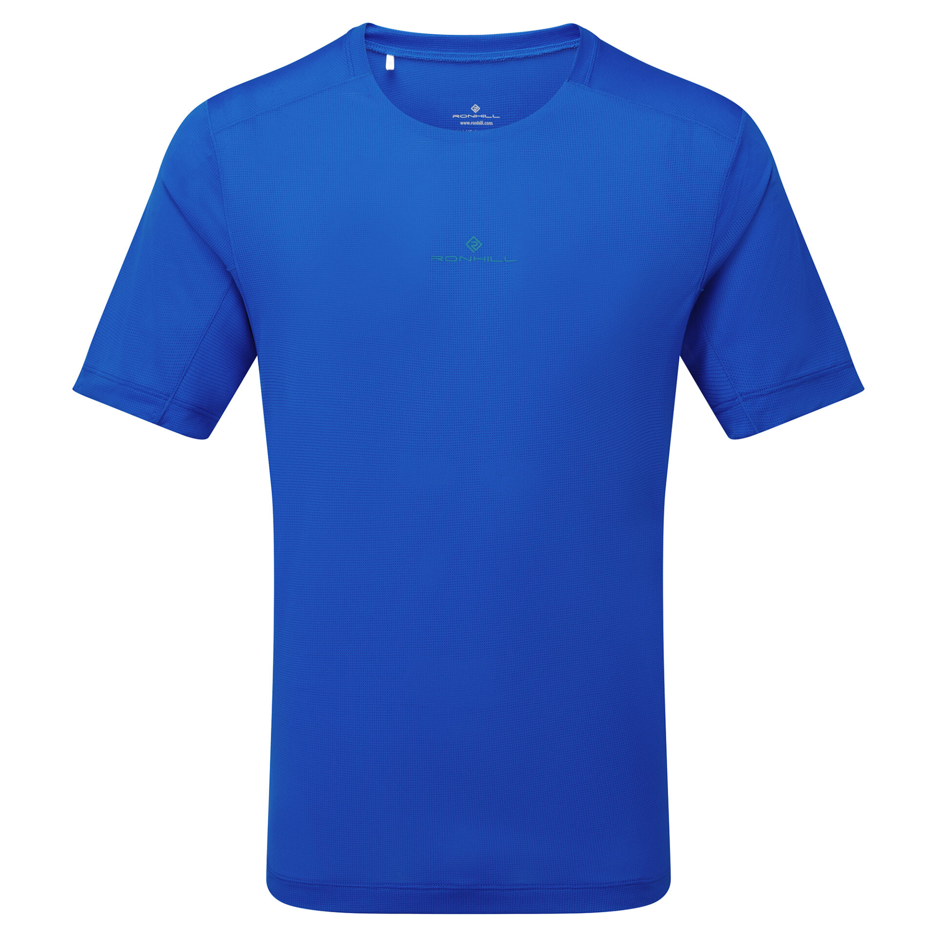 Ronhill Men's Tech Short Sleeve Tee - Seafaring/Deep Laguna - Image 4