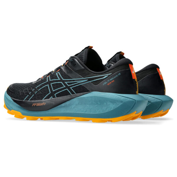 Asics Men's Gel-Trabuco 13 GTX - Black/Atlantis Blue - Image 4