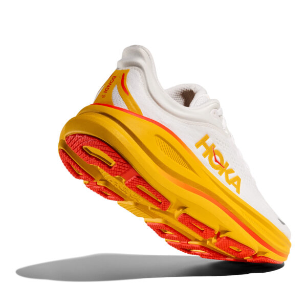 Hoka Men's Bondi 9 - Frost/Sunflower - Image 5