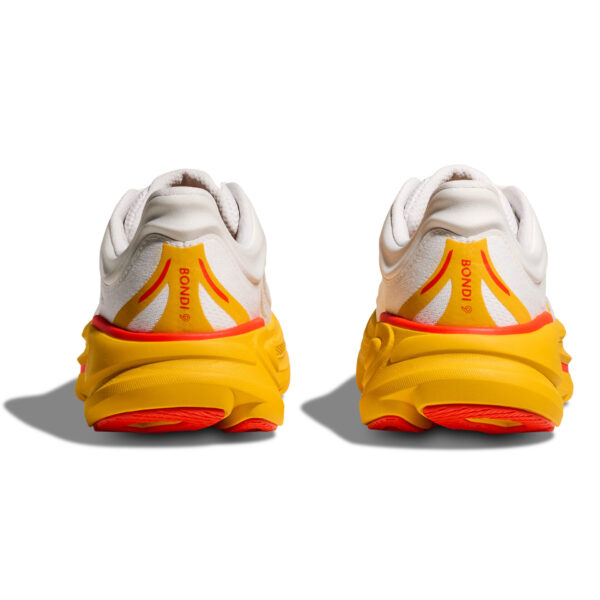 Hoka Men's Bondi 9 - Frost/Sunflower - Image 8