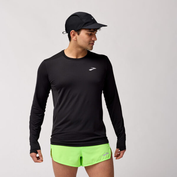 Brooks Men's  Atmosphere Long Sleeve 3.0 - Black