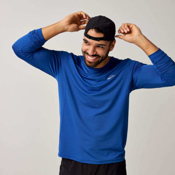 Brooks Men's  Atmosphere Long Sleeve 3.0 - Neo Blue - Image 3