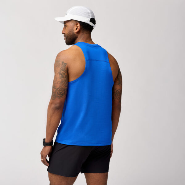 Brooks Men's  Atmosphere Singlet 3.0 - Neo Blue - Image 2