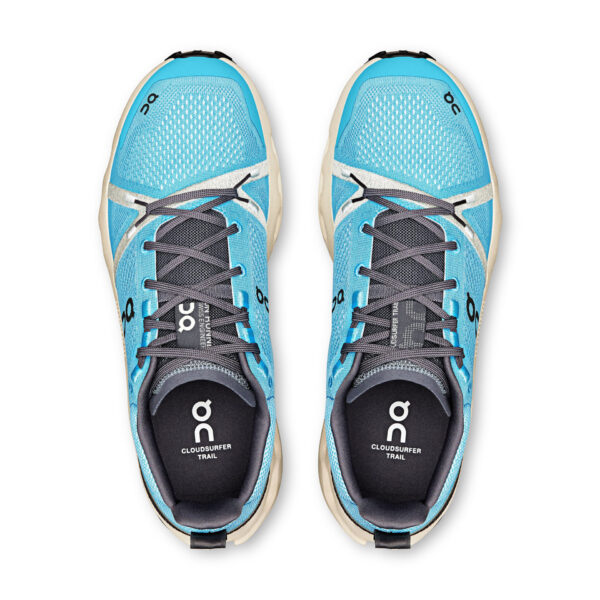On Men's Cloudsurfer Trail - Horizon/Cream - Image 4