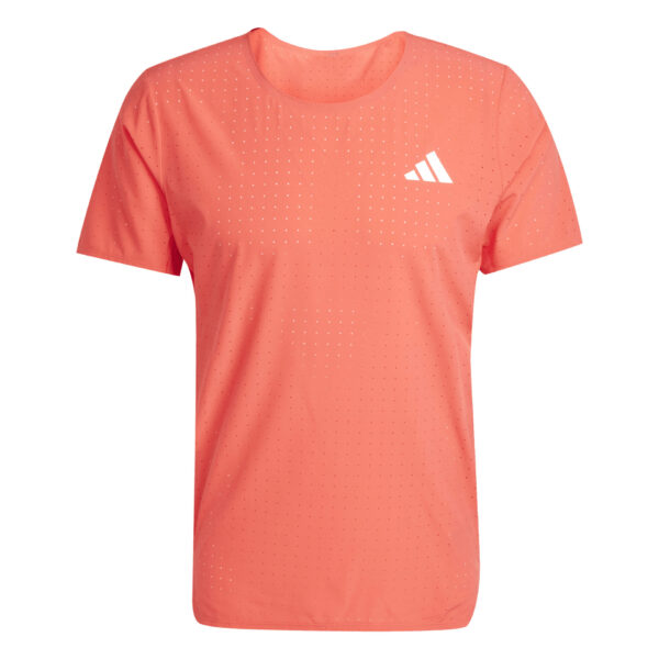 Adidas Men's Adizero T-Shirt - Semi Lucid Red - Image 6