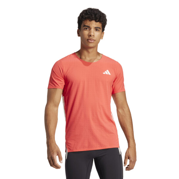 Adidas Men's Adizero T-Shirt - Semi Lucid Red