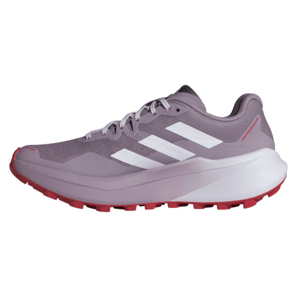 adidas Women's Terrex Agravic 3 - Preloved Fig/Ftwr White/Pure Ruby - Image 2