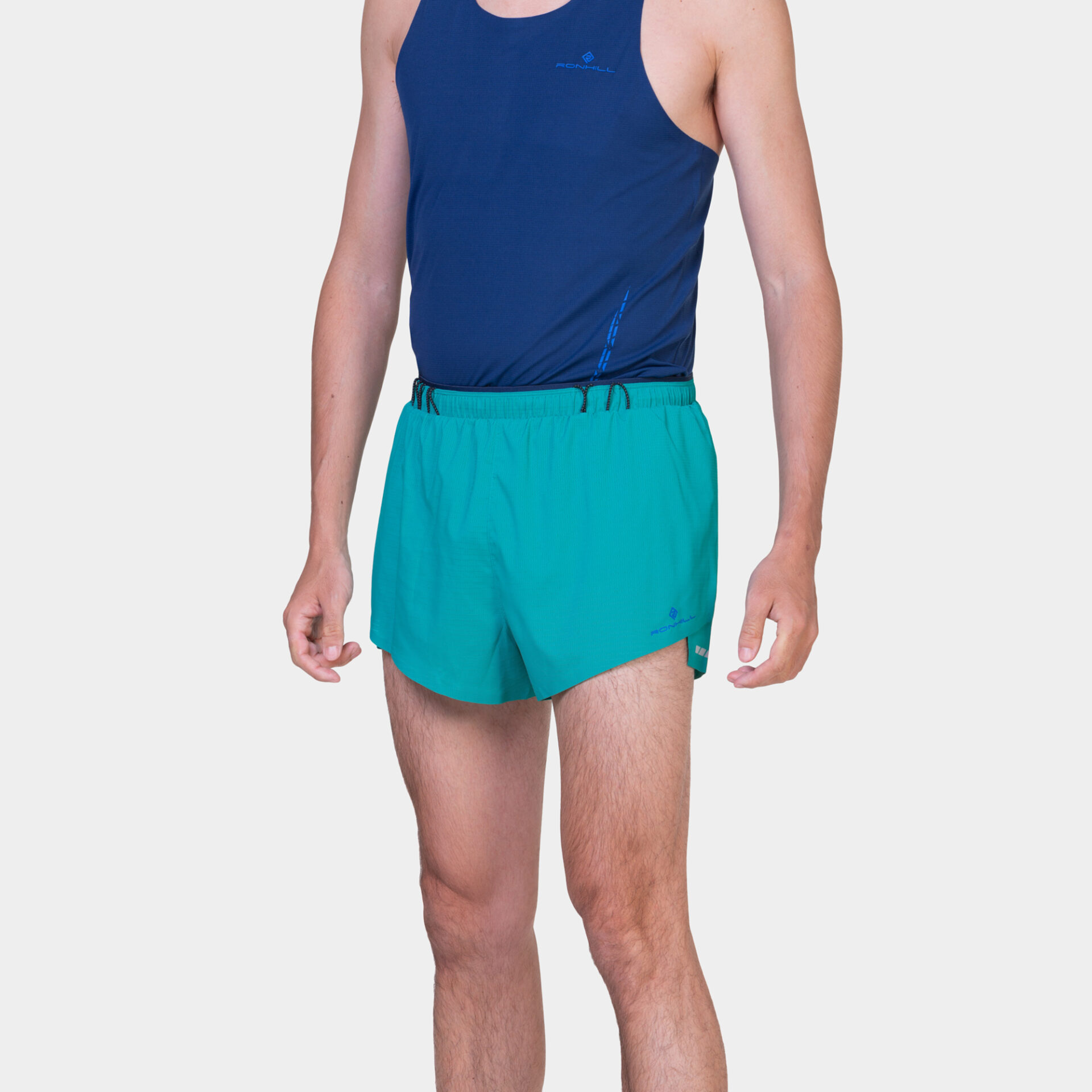 Ronhill Men's Tech Race Short - Deep Laguna/Seafaring