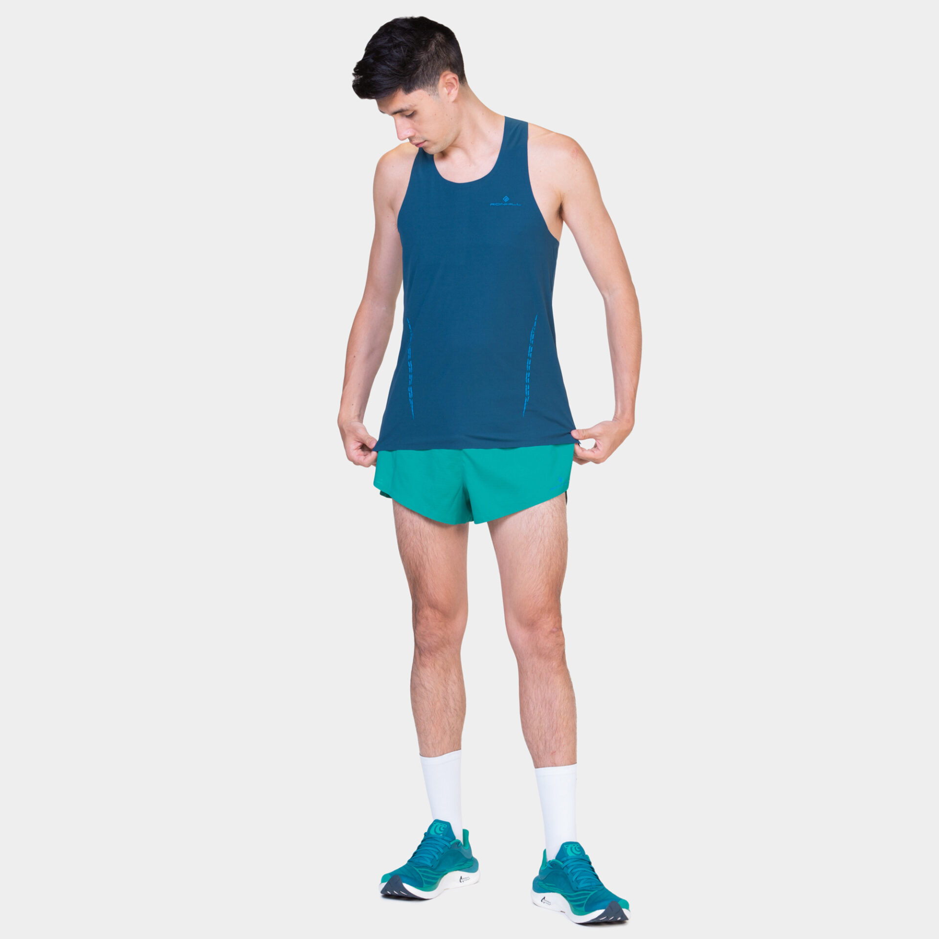 Ronhill Men's Tech Race Vest - Navy/Deep Laguna - Image 3